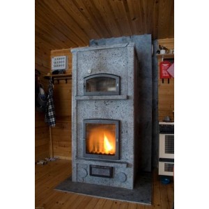 Kamin-leivaahi Valkia 1800