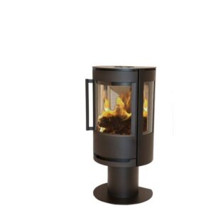 Kamin Wiking Luma 1 jalaga kolme klaasiga