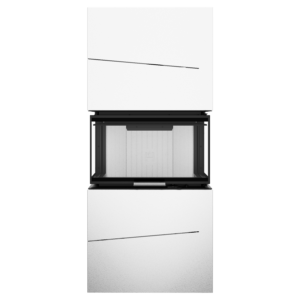 Kamin Hitze ALBERO AL9C.HD BOX valge deco Kamin Hitze ALBERO AL9C.HD BOX valge deco